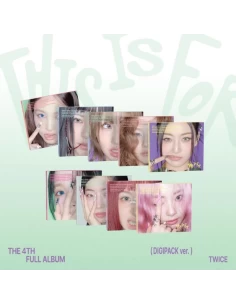 TWICE - THIS IS FOR digipack Ver. (MIEMBRO A ELEGIR)