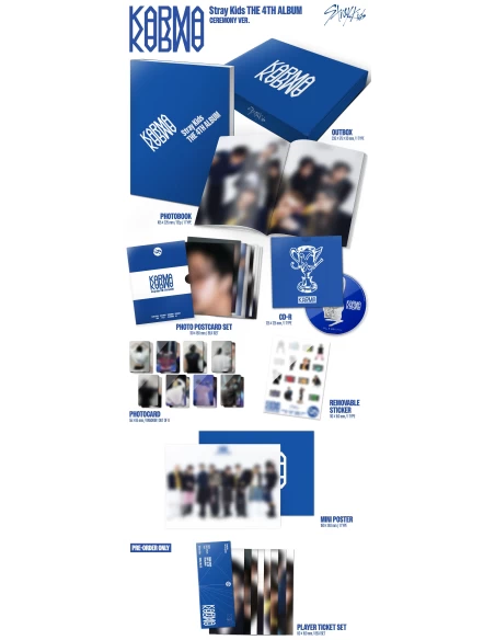 STRAYKIDS - THE 4TH ALBUM KARMA CEREMONY VER. - HOORAY VER.