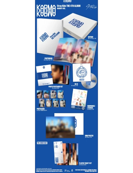 STRAYKIDS - THE 4TH ALBUM KARMA CEREMONY VER. - HOORAY VER.