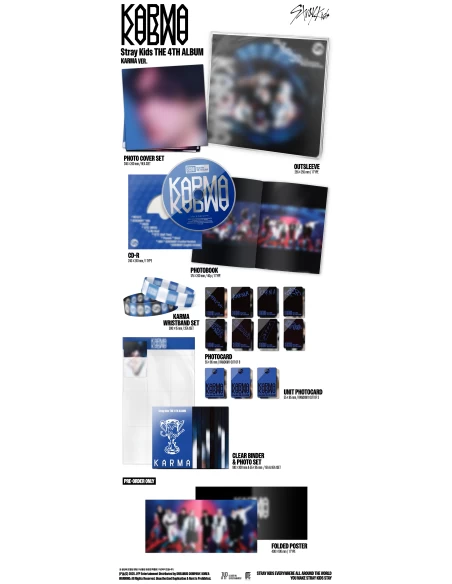 STRAYKIDS - THE 4TH ALBUM KARMA (KARMA VER.)