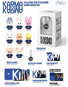 STRAYKIDS - THE 4TH ALBUM KARMA (SKZOO VER.) RAMDON 2