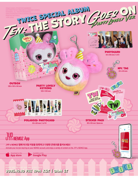 TWICE - SPECIAL ALBUM TEN: The Story Goes On - PARTY LOVELY ver.