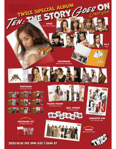 TWICE - SPECIAL ALBUM TEN: The Story Goes On - CAST ver. 2