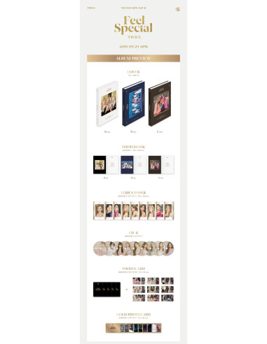 álbum Feel Special de TWICE - Tienda Zeelly Perú