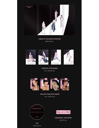 BLACKPINK 3rd MINI ALBUM [DEADLINE] | Zeelly Perú