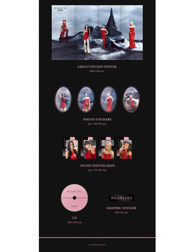 BLACKPINK 3rd MINI ALBUM [DEADLINE] | Zeelly Perú